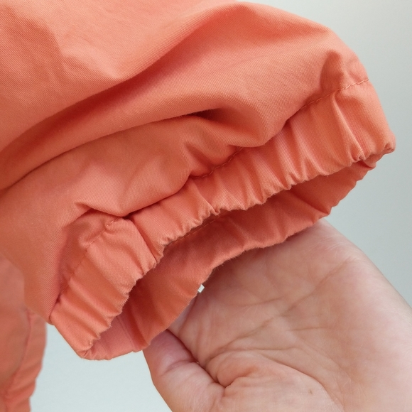 Vintage Geoffrey Beene Coral Windbreaker Sz L - Picture 10 of 11